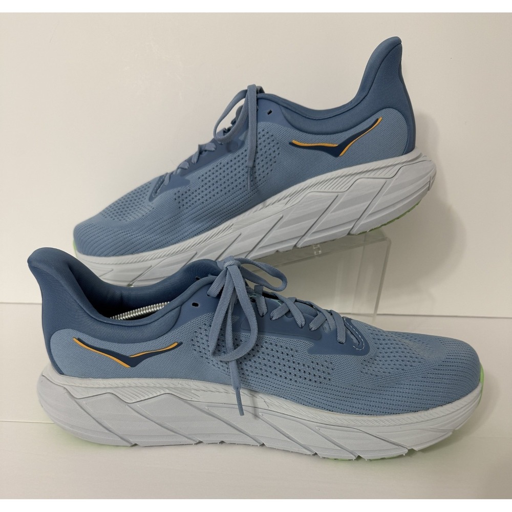 HOKA One One ARAHI 7 Shadow Dusk Blue Men's Size 14 2E Running Shoes Sneakers - Picture 2 of 7